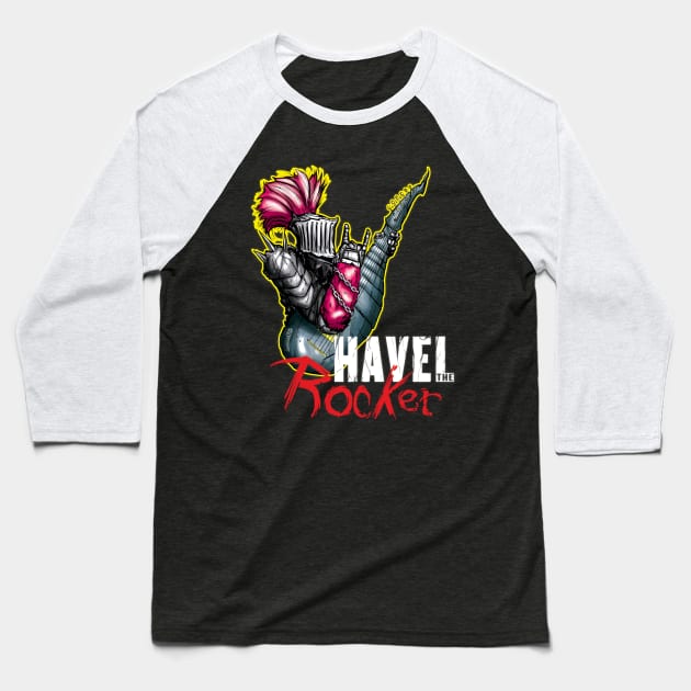 Havel the Rocker Baseball T-Shirt by Harrison2142